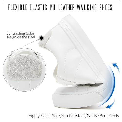 Classic White Leather Trainers product image
