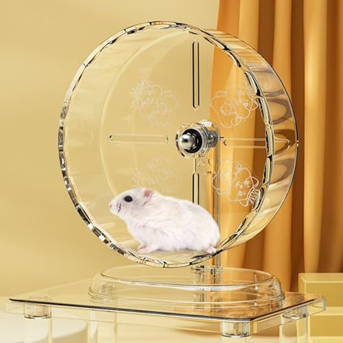 Roda grande de hamster, roda gerbil, Roda de chinchila para gaiola, Grande brinquedo de exercício de