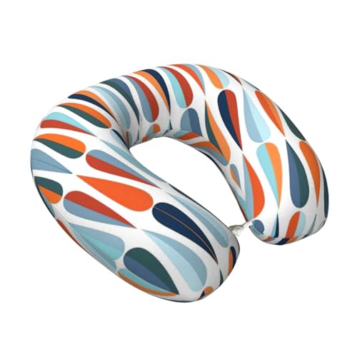 Almohada cervical poliéster tamaño único negra miniatura 2