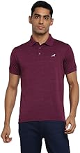 AMERICAN CREW Active wear Kooltex Polo Neck T-Shirt for Men with Moisture Management Properties