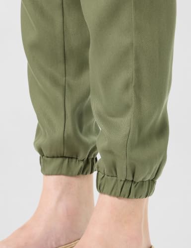 Image of KRAUS JEANS Women's Cotton Comfort Fit High-Rise Ankle Length Jogger (WPB-198)
