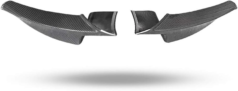 New Protective Front Lip Spoiers (Only for M-Tech Bumper) Compatible with BMW 3 Series F30 Sedan 2012-2019 316i 318i 320i 328i 330i 335i 340i (Black Glossy)