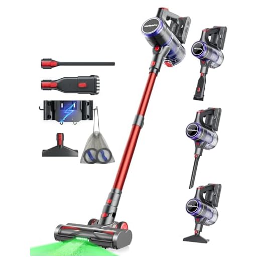 VACTechPro Kabelloser Staubsauger mit 70 Minuten Laufzeit