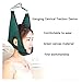 Posture Correction By Hanging A Neck Traction Strap