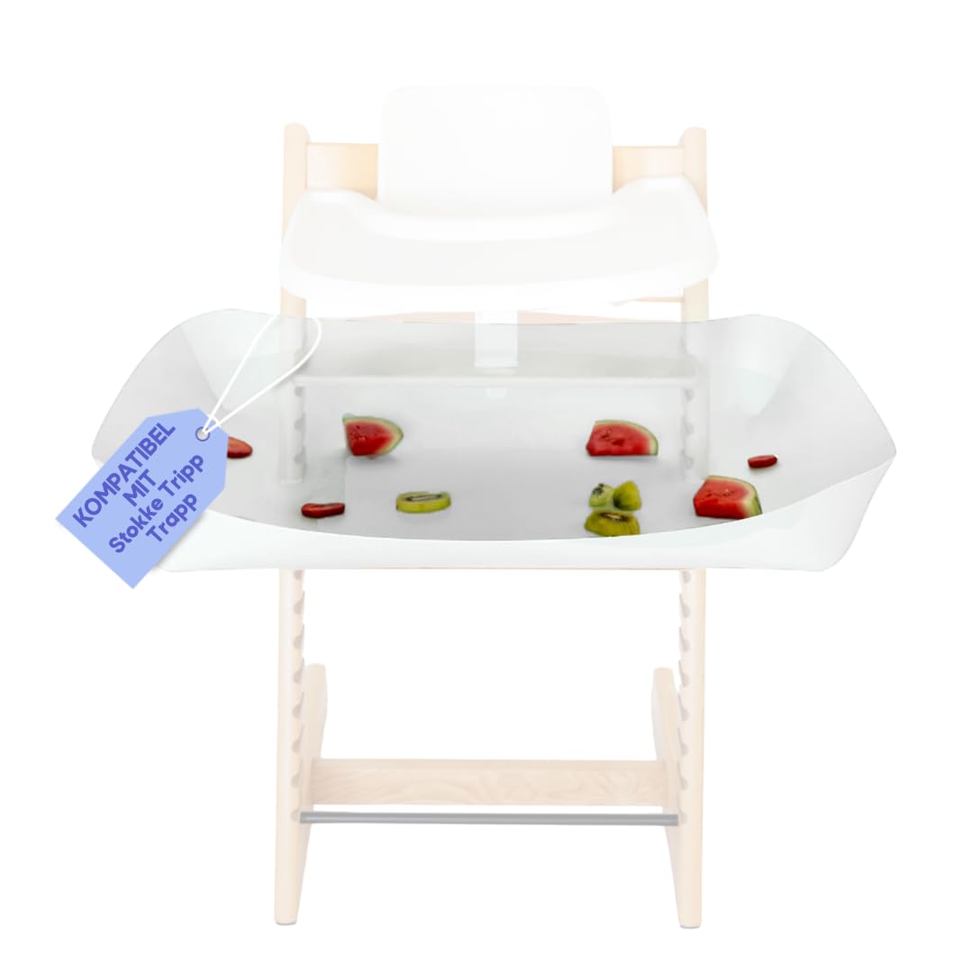 CATCHY Auffangschale Zubehör für Stokke Tripp Trapp Hochstuhl Food Catcher Krümel Kleckereien