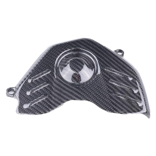 Image of 100% Real 3K Carbon Fiber Sprocket Cover Fit for Honda 2007-2026 CBR600RR CBR 600RR Glossy Twill Weave nt01