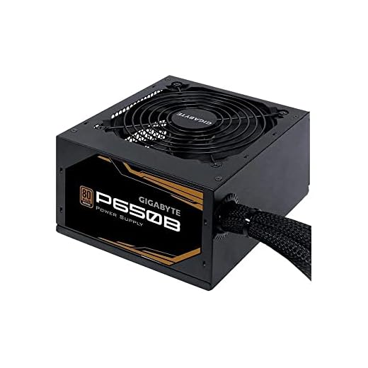 Fonte 650W Gigabyte P650B 80 Plus Bronze PFC Ativo, GP-P650B