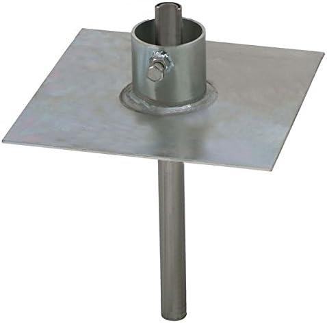 Easy-Up EZ 32A Heavy Duty Ground Mount for Telescopic/Push Up Masts - Mast Plate
