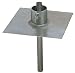 EZ 32A Heavy Duty Ground Mount for Telescopic / Push Up Masts - Mast Plate