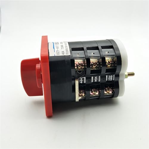 Interruptor trifásico HZ5D-40/7.5 de 3 posiciones para motor 2