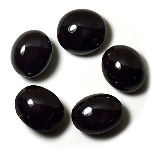 Œil de chat Sulemani naturel ovale 5 pièces pour créer vos bijoux bohèmes
