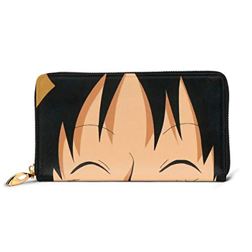 Preisvergleich Produktbild Einteilige Leder-Geldbörse im Retro-Look, Reißverschlüsse, praktisch, sportlich