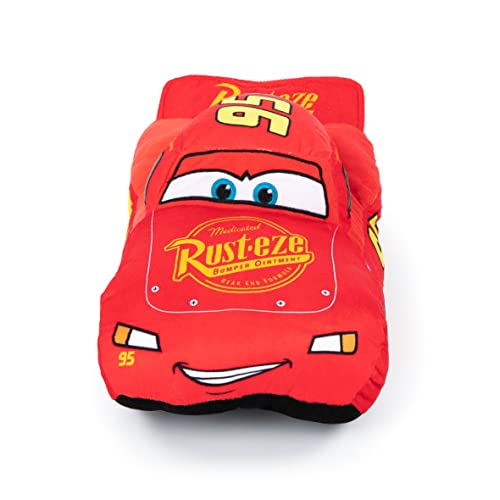 Disney Pixar Cars 3 Plush Stuffed Lightning Mcqueen Red Pillow Buddy - Kids Super Soft Polyester Microfiber, 17 Inch (Official Disney Pixar Product) #TOP1