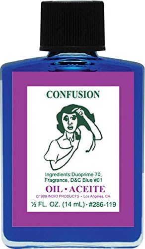 (12Pack) Indio Products Spiritual Anointing Oil- Confusion 1/2oz