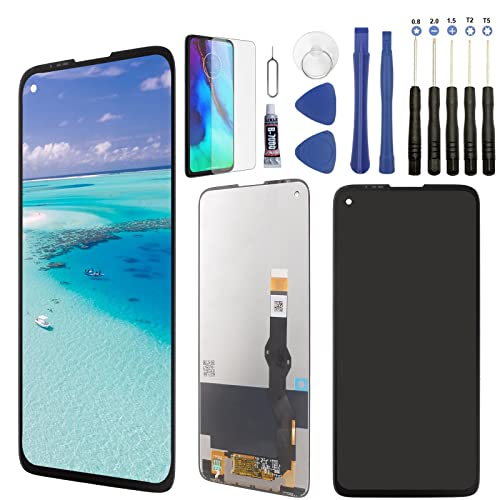 Display for Motorola Moto G Stylus XT2043 XT2043-4 LCD Display Touch Screen Panel Digiziter Assembly for Motorola Moto G8 Stylus LCD Replacement with B-7000 Glue(Not for G Stylus 2021/G Stylus 5G)