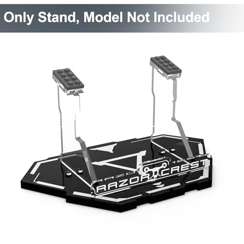 Acrylic Display Stand for Lego 75292 Star Wars The Razor Crest
