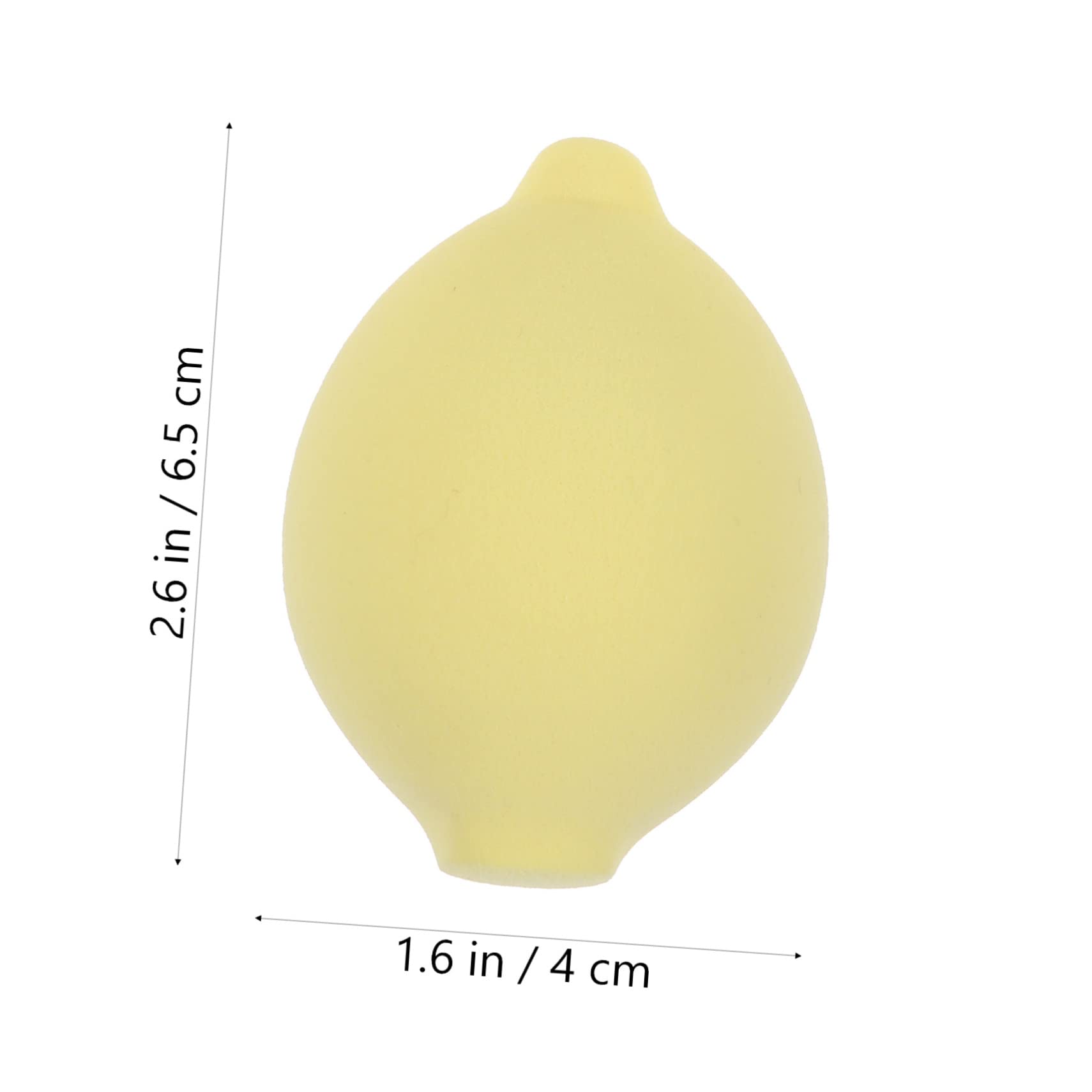 Gogogmee 3Pcs Soft Fruit Shaped Makeup Sponge for Foundation Blending Tool for Non Soaking Washable Beauty Sponges for Liquid and Powder Applications