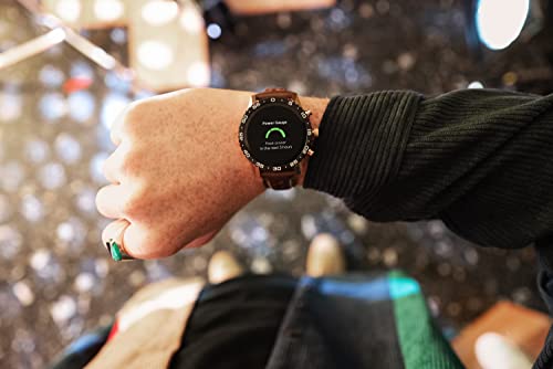 Citizen CZ Smart PQ2 44MM Sport Smartwatch with YouQ App with IBM Watson® AI and NASA Research, Wear OS by Google, HR, GPS, Fitness Tracker, Amazon Alexa™, iPhone Android Compatible, IPX6 Rating by CITIZEN - Used condition - US$145.78