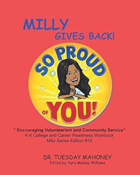 Paperback Milly Gives Back: Encouraging Volunteerism and Community Service Book