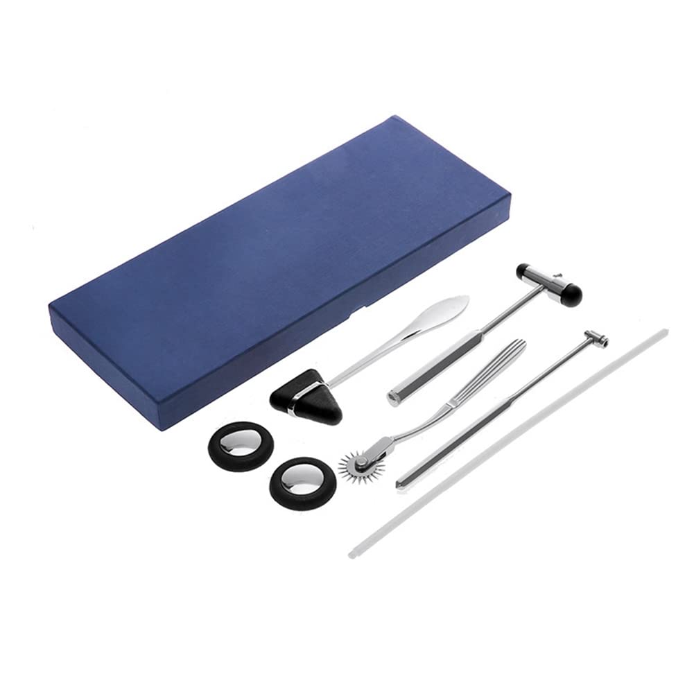 Kit de percussion neurologique - Marteau réflexe - Comprend une molette, un marteau Babinski, un marteau et un kit de diagnostic