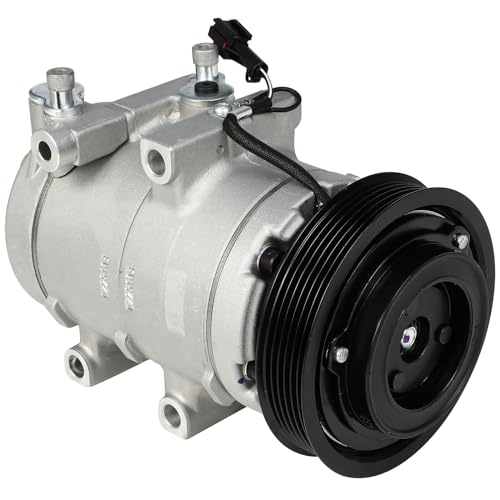 Image of ECCPP AC Compressor Fast Cooling 2002-2006 Fit for Kia Optima 2.7L 1999-2001 Fit for Hyundai Sonata 2.5L Air Conditioning Compressor 6 Grooves HS18