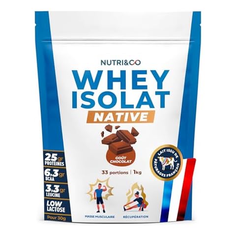 Nutri & Co Whey Isolate Native Chocolat Cover