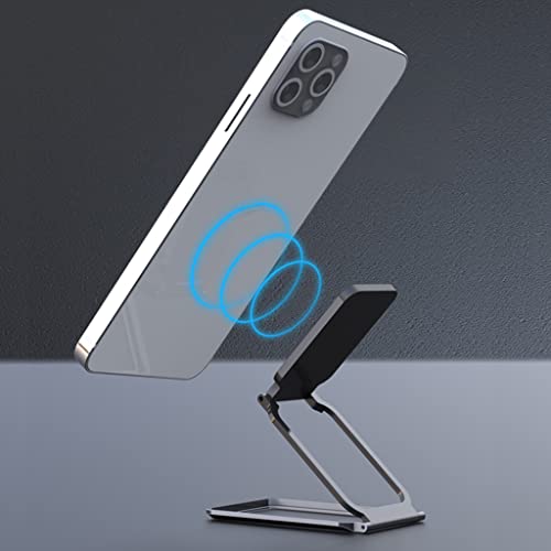 Support de cellule réglable en aluminium argenté surélevé et abaissé