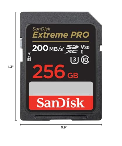 Image of SanDisk Extreme PRO 256 GB Class 3 /UHS-I (U3) V30 SDXC