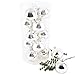 Produktbild Dadeldo Living & Lifestyle Weihnachtskugel Premium 15er Set Glas 8cm Xmas Baumschmuck (Silber)