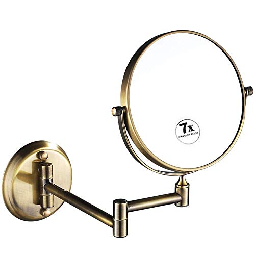 Salón cosmético de mano for con pequeño peluquero encantador viaje dormitorio espejos cuadrados mango belleza vista maquillaje peluquería en forma de mano hogar duradero portátil espejo de baño vanida