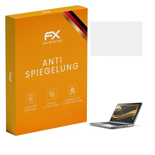 atFoliX Bildschirmfolie kompatibel mit Lenovo ThinkPad Yoga 460 Schutzfolie, entspiegelnde & stoßdämpfende FX Folie (2X)