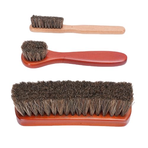 Kit de cepillo para zapatos Hidyliu ideal para mantener tu equipaje y botas 4