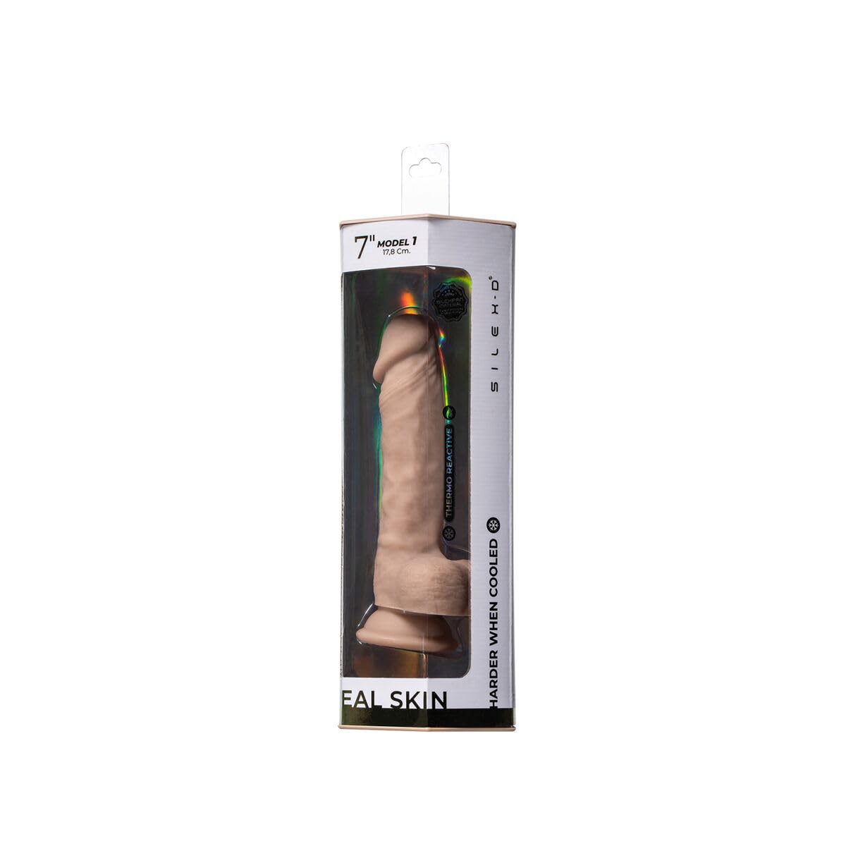Gode Real Skin Model 1 flesh 17,8 cm - SilexD