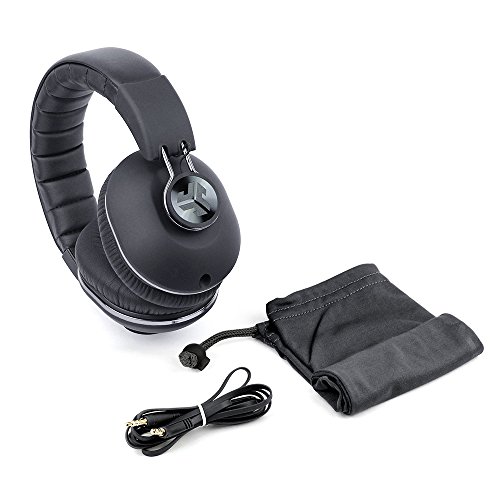 Jlab Audio Bombora Over-Ear Headphones With Universal Mic, Matte Black/Gunmetal #TOP1
