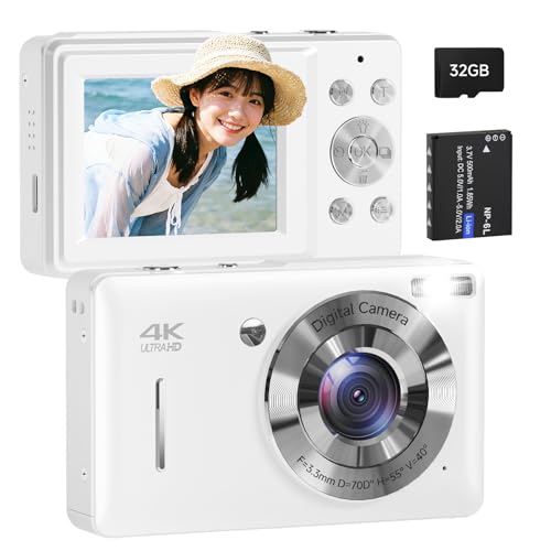 Amazon | デジタルカメラ デジカメ FHD 1080P録画 4400万画素 オート