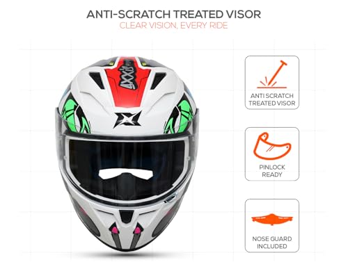 Axxis Segment Full Face Helmet - Image 5