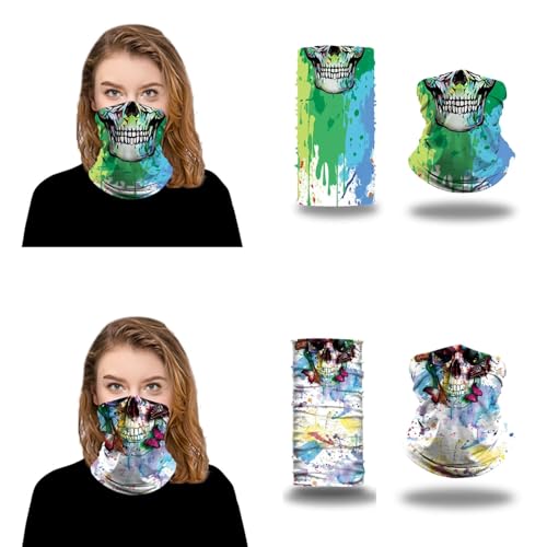 Image of Neck Gaiter Balaclava Bandana Face mask, Sun Wind protection, Cycling, Running, Hiking Sports, for Men & Women (Butterfly, 8)