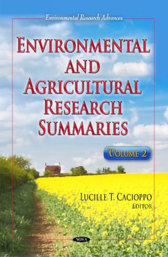 Environmental and Agricultural Research Summaries (Environmental Research Advances)