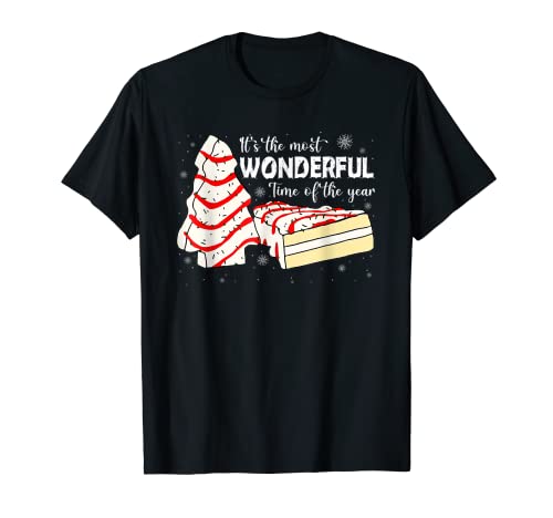 The Most Wonderful Christmas Snack-Cake-Time Of The Year T-Shirt