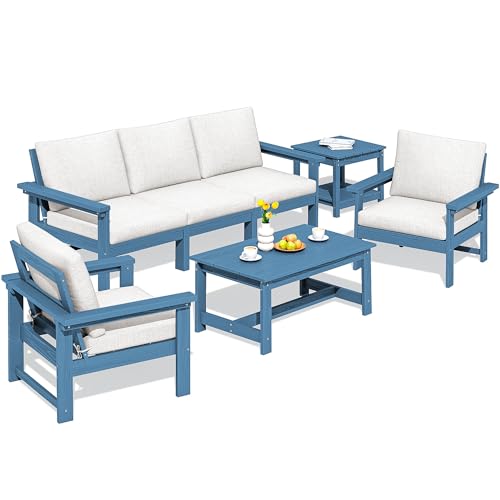 SERWALL HDPE Outdoor Sofa Set Collection