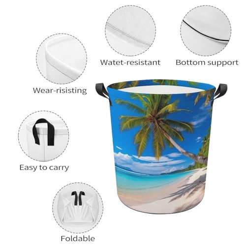 Panier à linge imperméable pour chambre et salle de bain