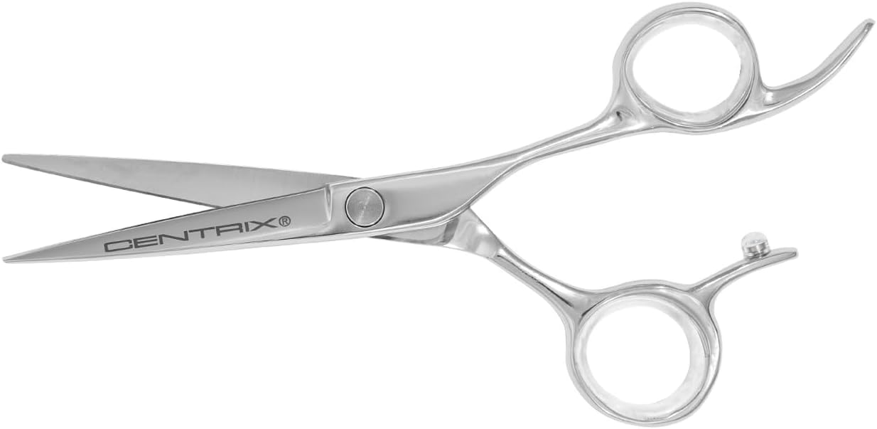 Cricket Centrix NEW Flash 6” Shear, Stainless Steel, Convex Blades, Finger Rings, Durable, High-Level Quality Includes A Bag with Accessories
