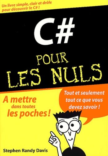 C# Pour Les Nuls