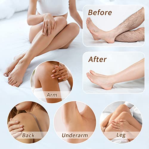 Honey Roll On Waxing Kit,Beth Lee Hair Removal Roll On Wax Warmer With 2 Honey Wax Cartridge Depilatory Wax Roller Refill For Legs,Arms And Underarm #TOP5