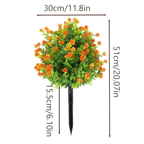 Fleurs artificielles pour extérieur terrasse composition florale été et printemps