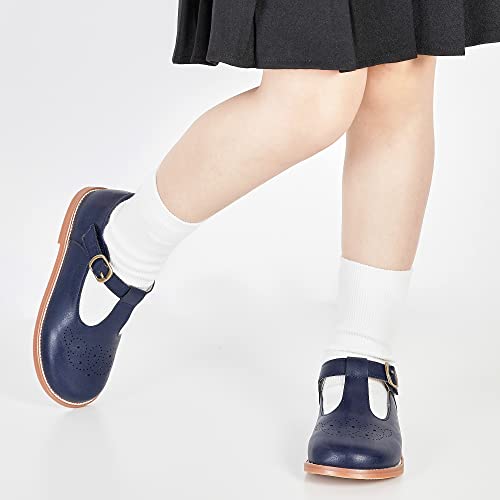 Kiderence F646 Toddler Little Girls Mary Jane Dress Shoes School Oxford thumb #2