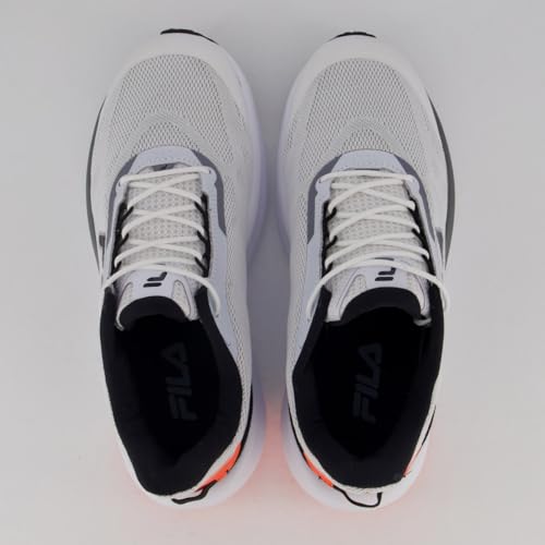 Tenis Fila Fire Masculino,Branco/Coral/Preto,41