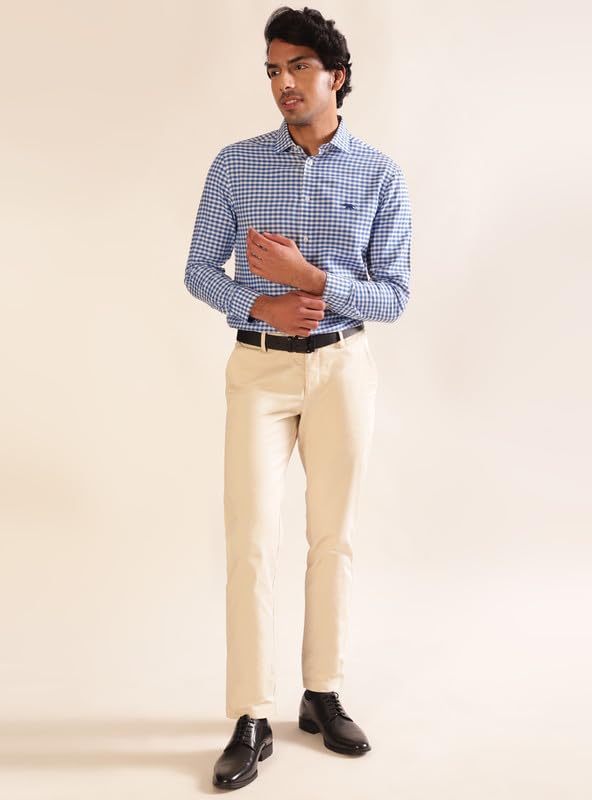 Image of Andamen Men Dobby Full Sleeve Cutaway Shirt