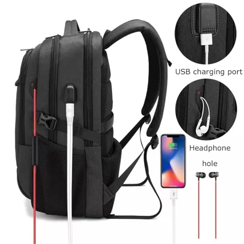 Mochila Executiva Para Notebook Impermeável de até 15.6 Polegadas, Multifuncionais Resistente para V