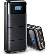 Power Bank 22,5W, Powerbank 30000mAh USB C PD20W Schnellladefunktion, Externe Handyakku Tragbares...